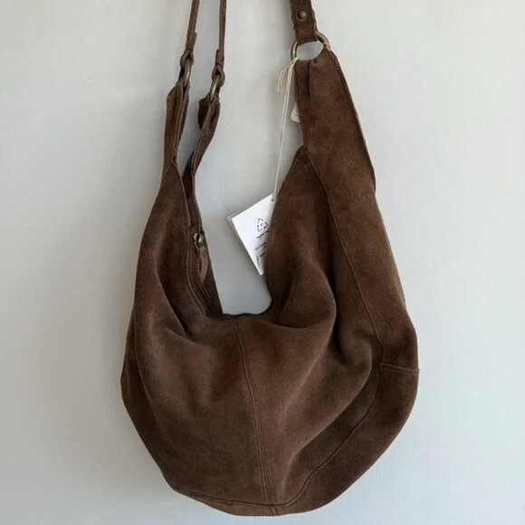 Roma Suede Tote Bag - Picture 7 of 11